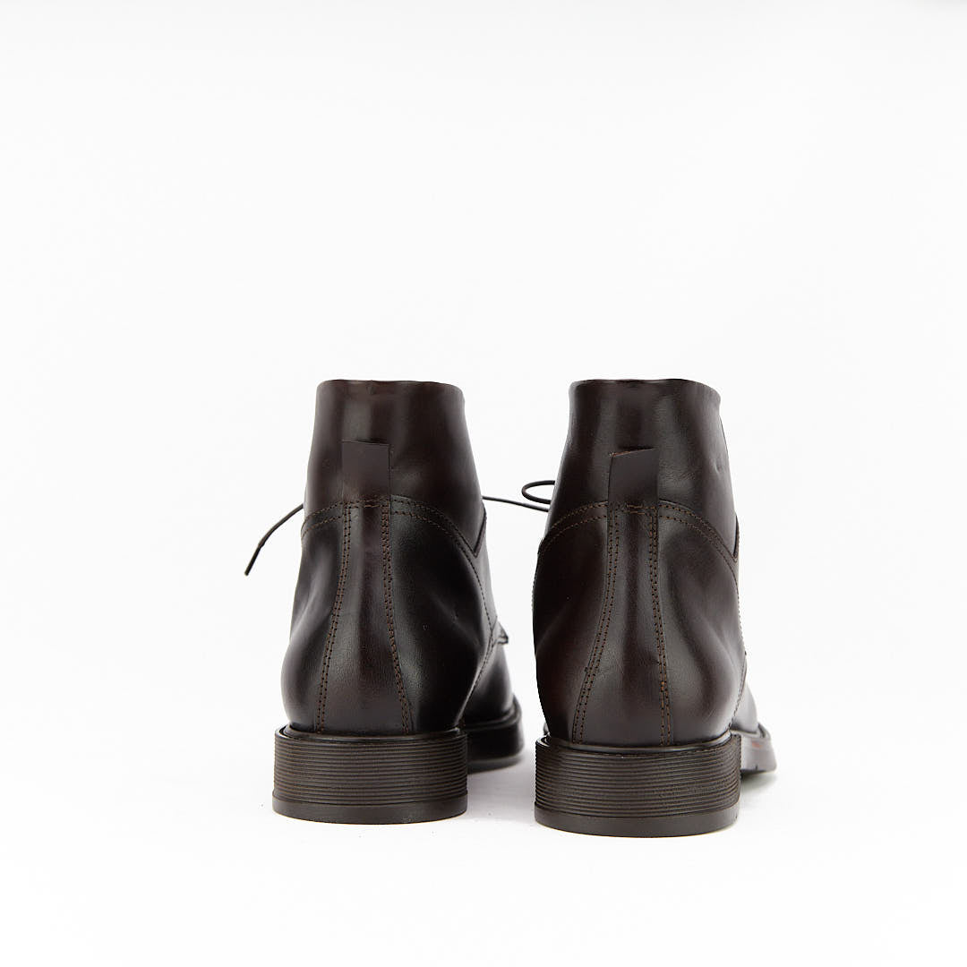 GLIKER TESTA DI MORO - Stivaletto Stringato Uomo in Pelle di Vitello - HUNDRED100® - HUNDRED100