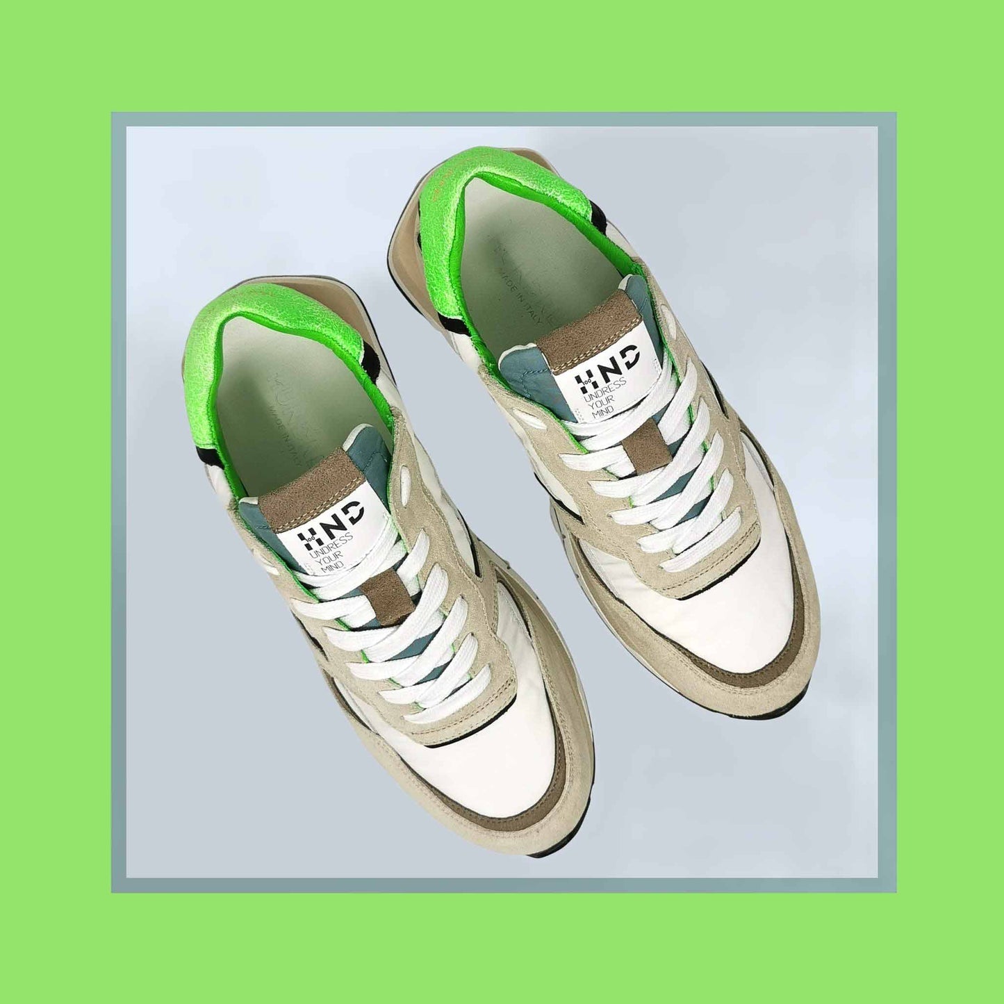 HND05 - Leather Sneaker Uomo - HUNDRED100® - HUNDRED100