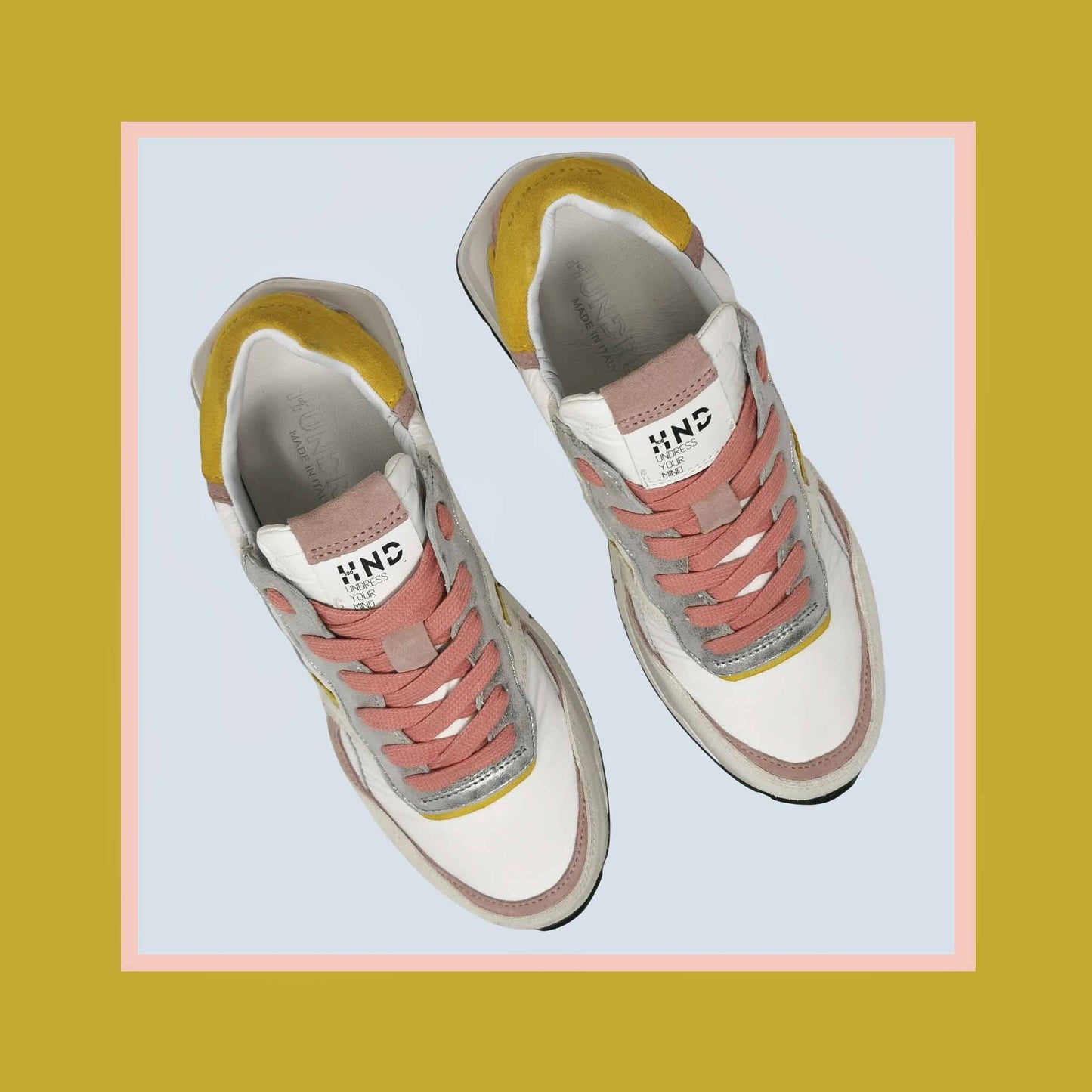 HND13 - Leather Sneaker Donna - HUNDRED100® - HUNDRED100