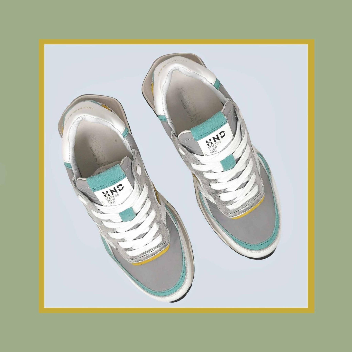 HND18 - Leather Sneaker Donna - HUNDRED100® - HUNDRED100