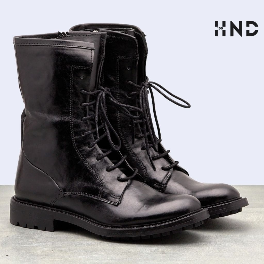 Stivaletto Con Lacci Donna Stokton Women's Lace-Up Biker Boot In