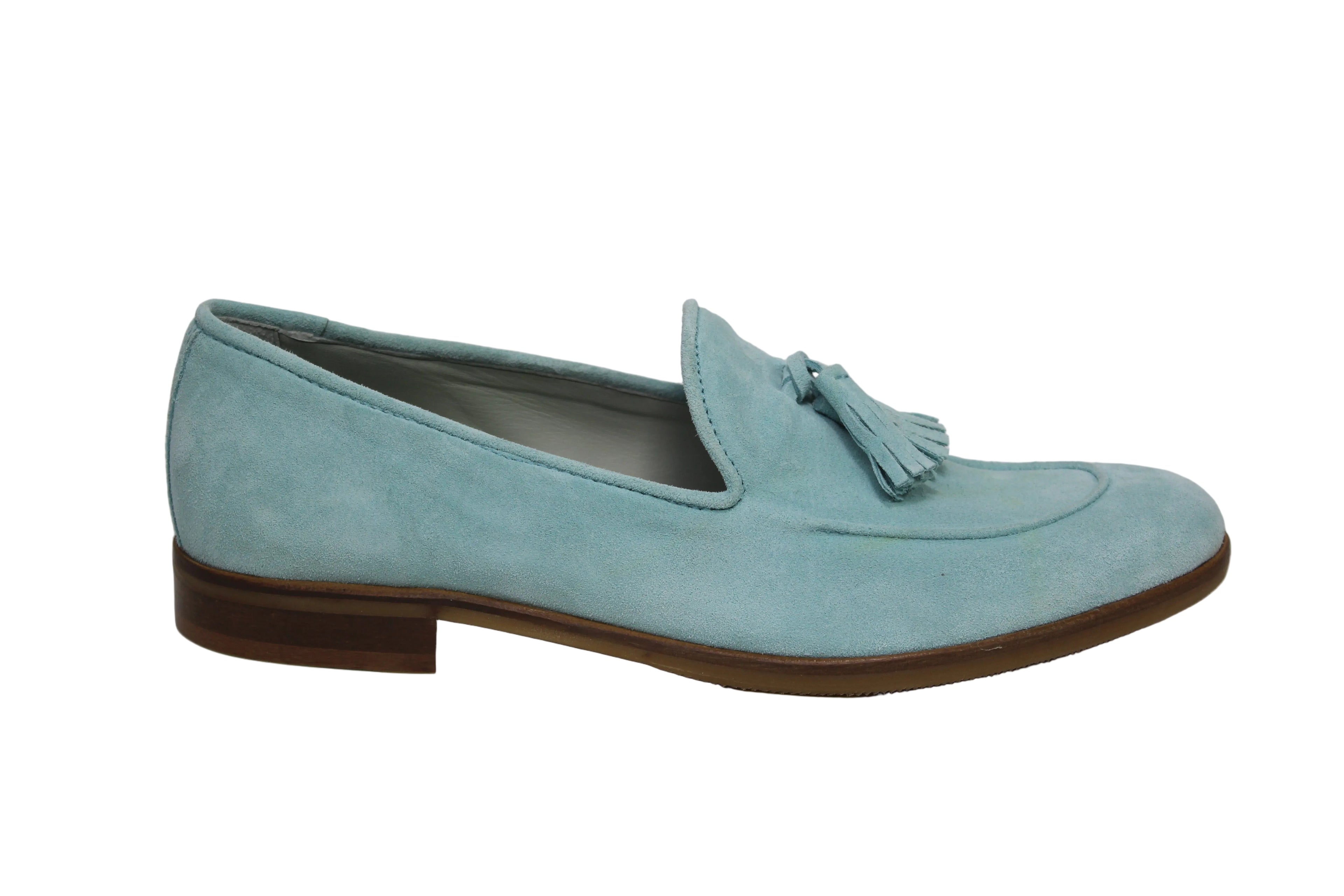 POSITANO ACQUAMARINA - Mocassino con nappine Donna - HUNDRED100®