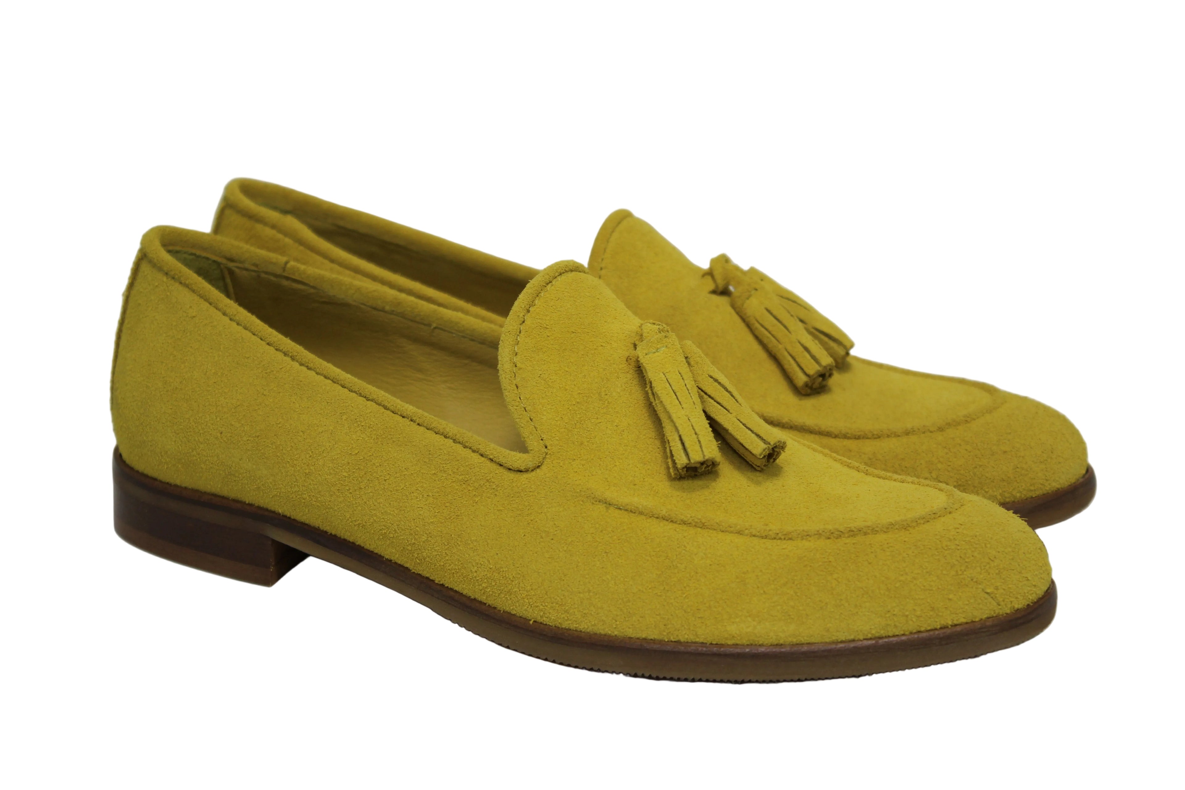 POSITANO LIMONE - Mocassino con nappine Donna - HUNDRED100®