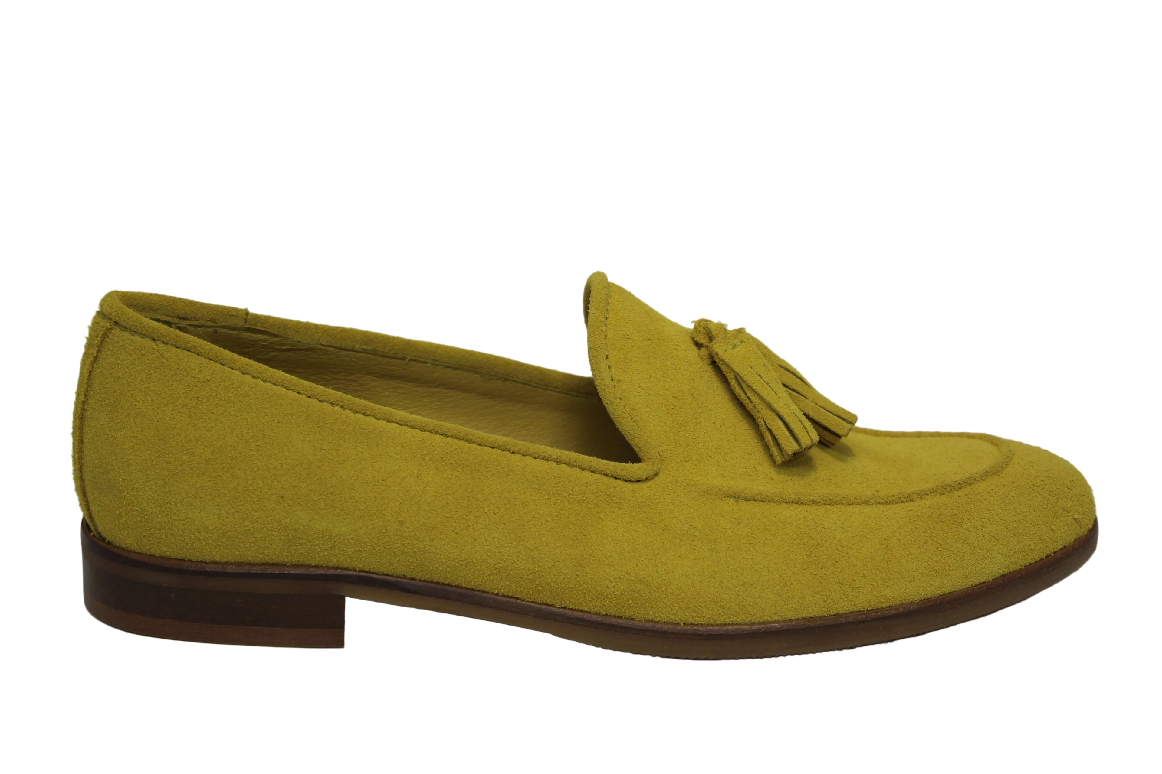 POSITANO LIMONE - Mocassino con nappine Donna - HUNDRED100®