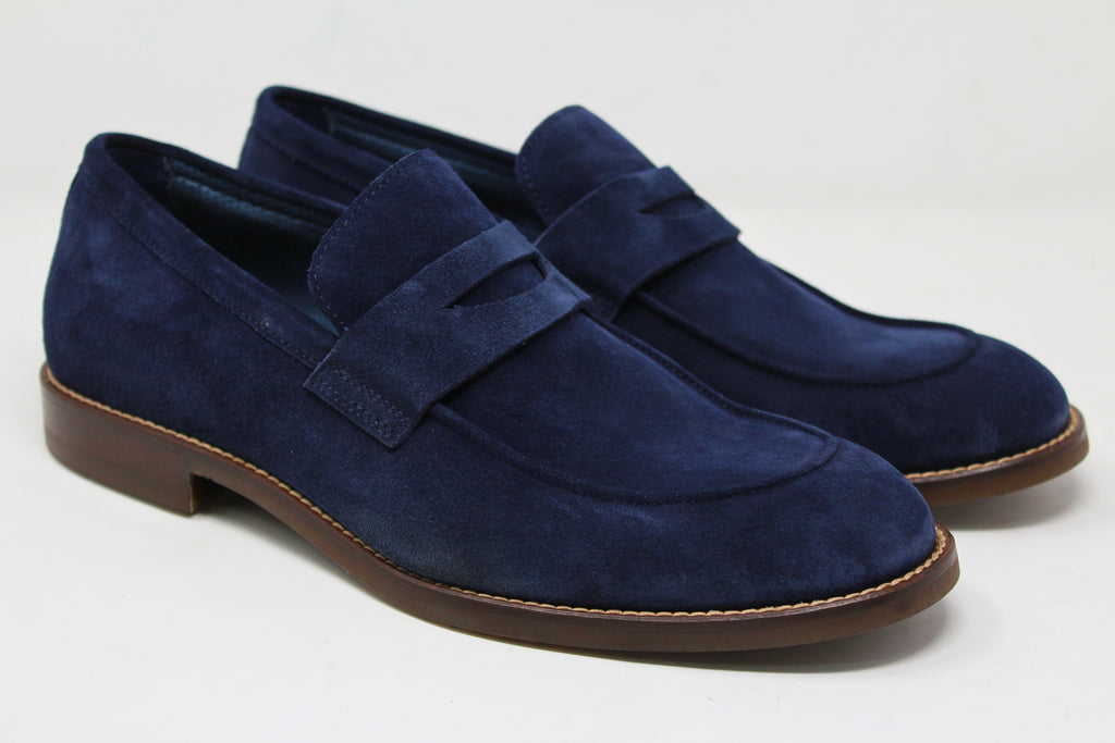 CHIANTI BLU - Mocassino Uomo - HUNDRED100®