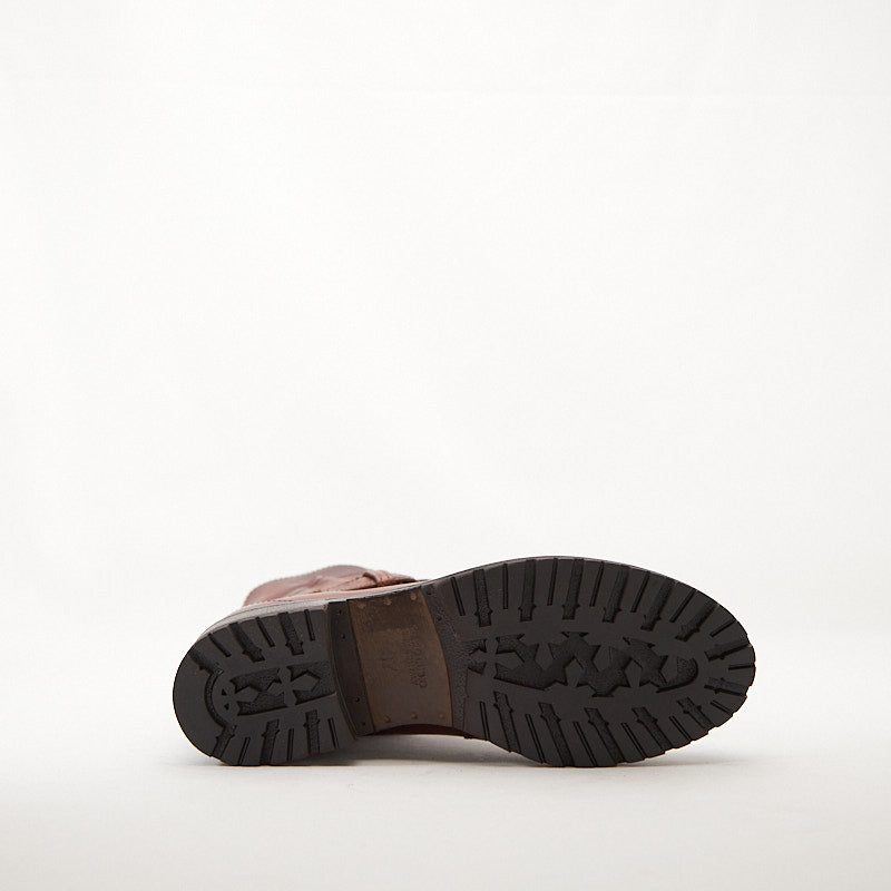 AILA - Stivaletto in pelle di bufalo con fibbia ornamentale - HUNDRED100®