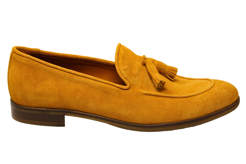 POSITANO GIALLO - Mocassino con nappine Donna - HUNDRED100®