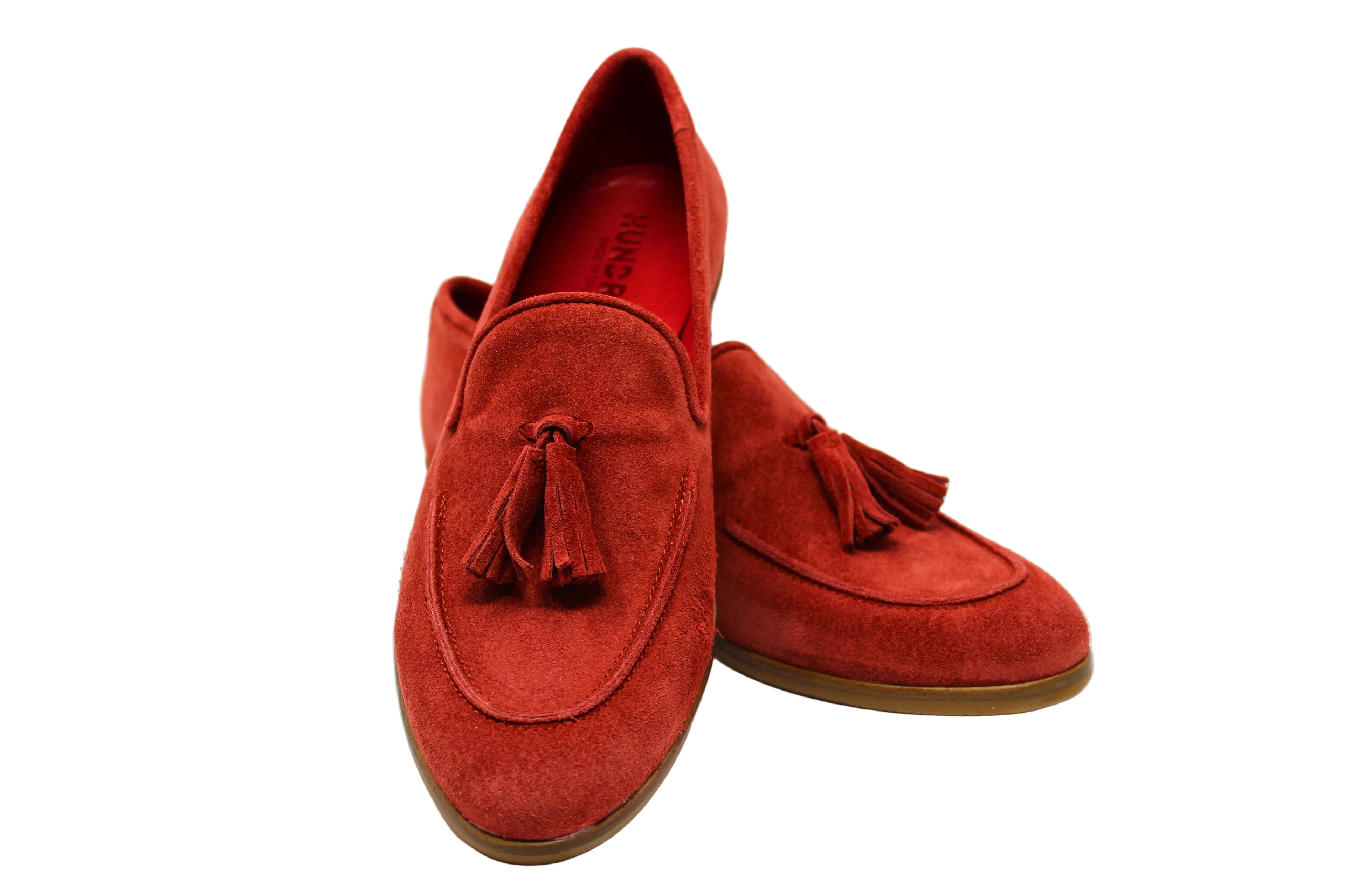 POSITANO ROSSO - Mocassino con nappine Donna - HUNDRED100®