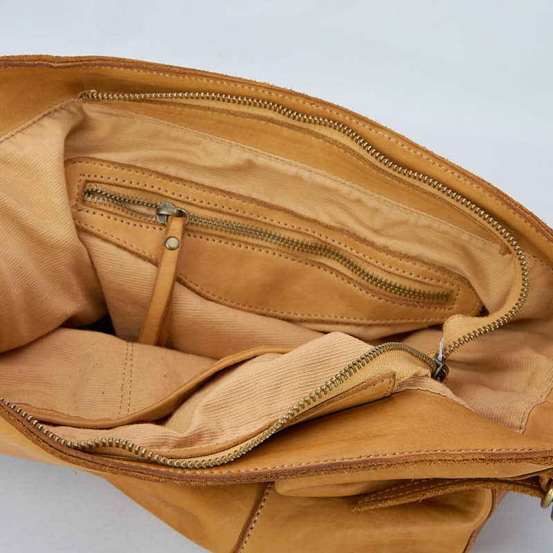 HNDBAG01 - Garment Dyed Buffalo Shoulder Bag - HUNDRED100®