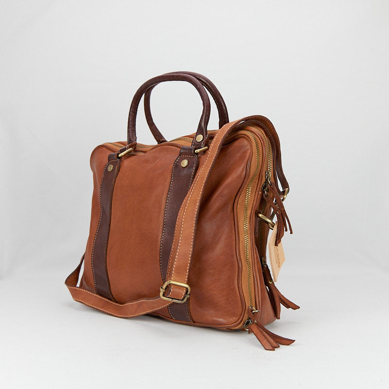 HNDBAG02 - Garment Dyed Buffalo Handbag - HUNDRED100®