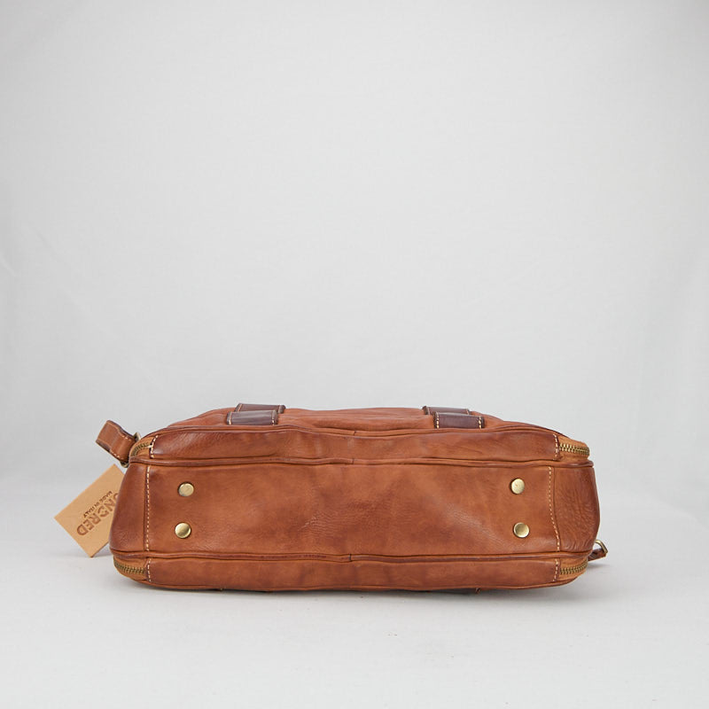 HNDBAG02 - Garment Dyed Buffalo Handbag - HUNDRED100®