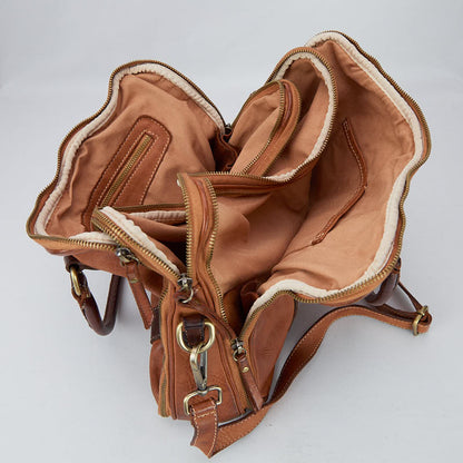 HNDBAG02 - Garment Dyed Buffalo Handbag - HUNDRED100®
