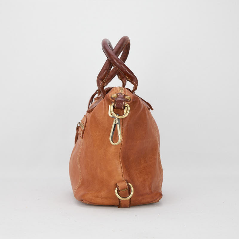 HNDBAG03 - Borsa a mano in Bufalo tinto in Capo - HUNDRED100®