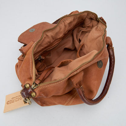 HNDBAG03 - Garment dyed buffalo handbag - HUNDRED100®