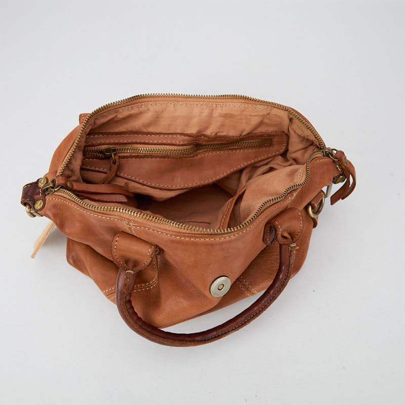 HNDBAG03 - Borsa a mano in Bufalo tinto in Capo - HUNDRED100®