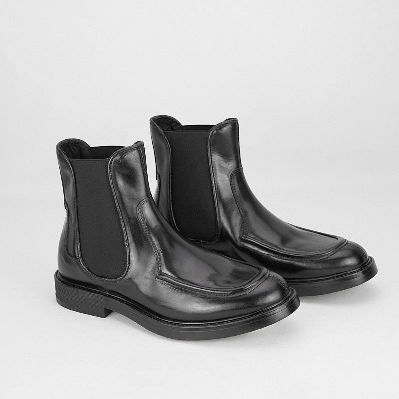 IRIK - Calf Leather Man Chelsea Boot - HUNDRED100®