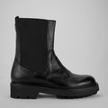 BLACK ARMOR - Women's Chelsea Boot in Black Vegetable Buffalo - HUNDRED100®