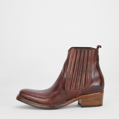 FRIDA CUOIO - Woman Chelsea Boot in Vegetable Calf - HUNDRED100®