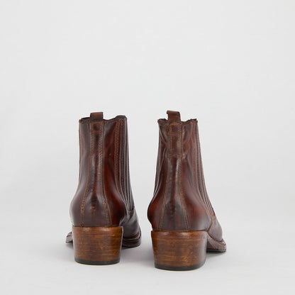 FRIDA CUOIO - Woman Chelsea Boot in Vegetable Calf - HUNDRED100®