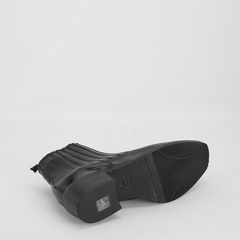 FRIDA NERO - Stivaletto Chelsea Donna in Vitello Vegetale - HUNDRED100®