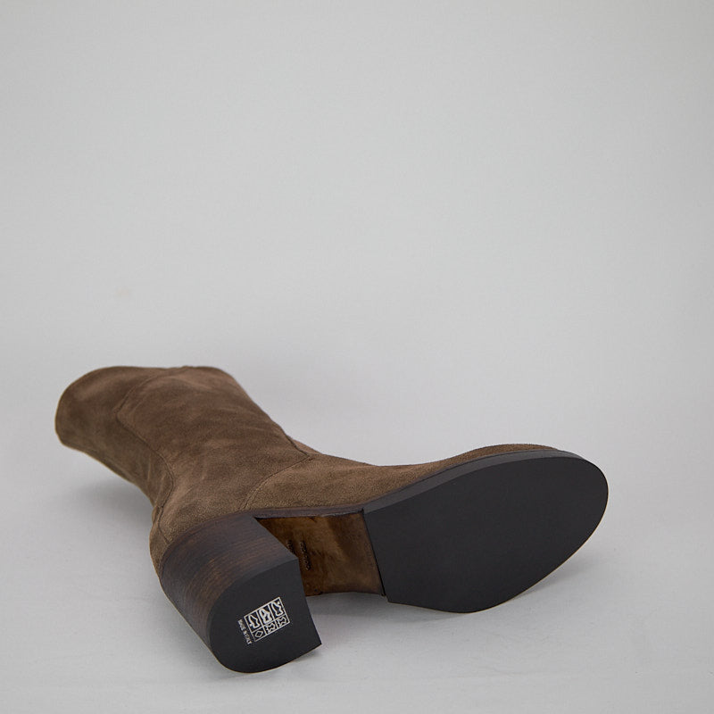 PATHWAY NOCCIOLA - Stivaletto con Zip Donna in Camoscio - HUNDRED100®