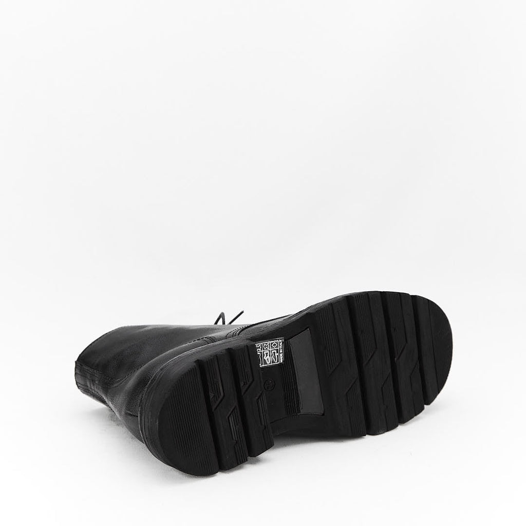 ADAM NERO - Stivaletto Stringato Uomo in Pelle di Bufalo - HUNDRED100® - HUNDRED100