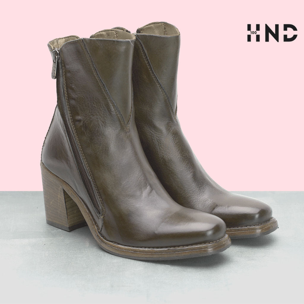 AMBER - Stivaletto con Zip Donna - HUNDRED100® - HUNDRED100