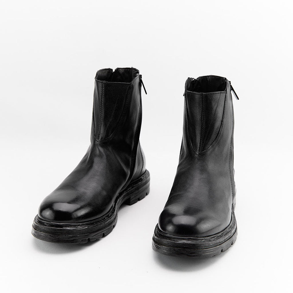 ANATSON - Stivaletto con Zip Uomo in Pelle di Bufalo - HUNDRED100® - HUNDRED100