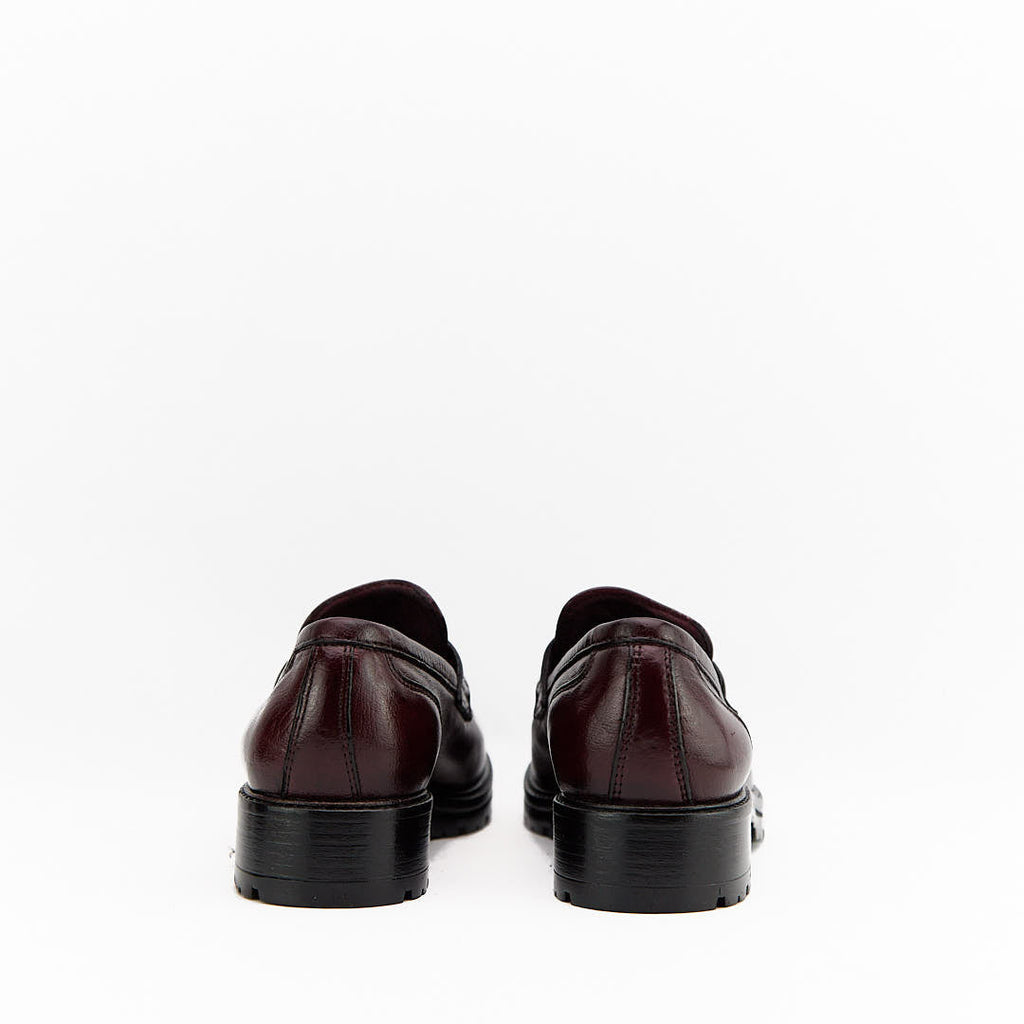 AZER - Mocassino Donna in Pelle di Bufalo Tinto in Capo - HUNDRED100® - HUNDRED100