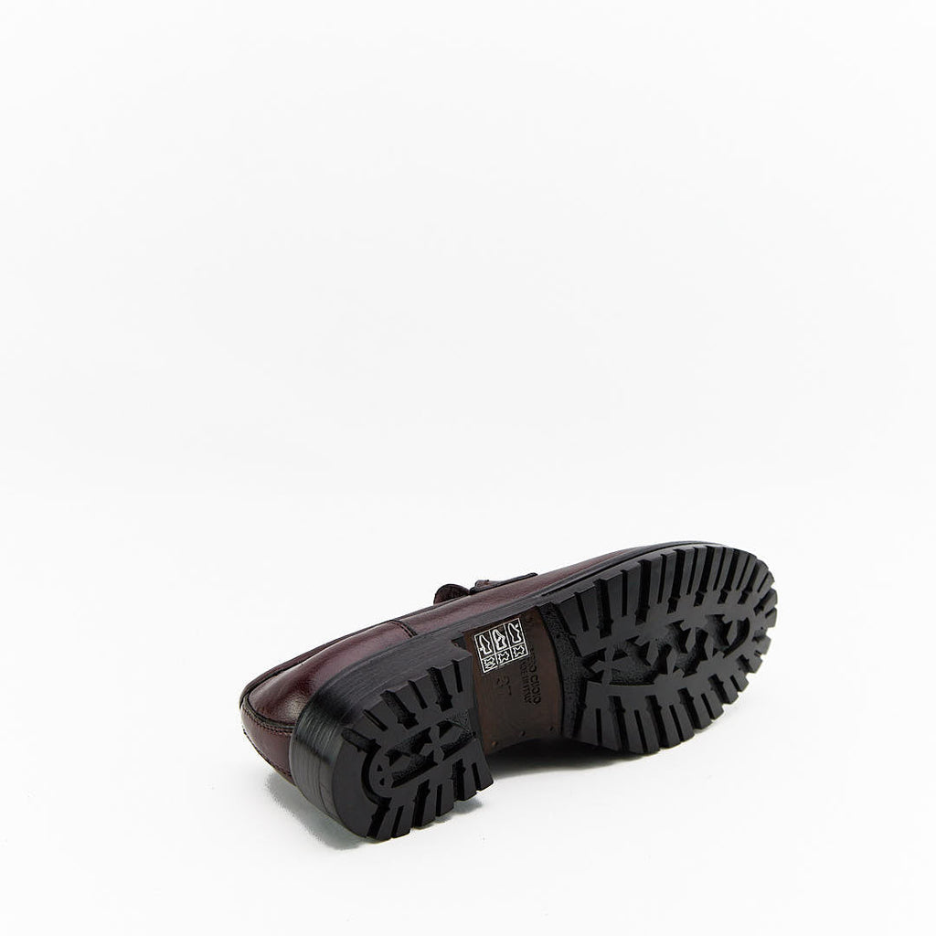 AZER - Mocassino Donna in Pelle di Bufalo Tinto in Capo - HUNDRED100® - HUNDRED100