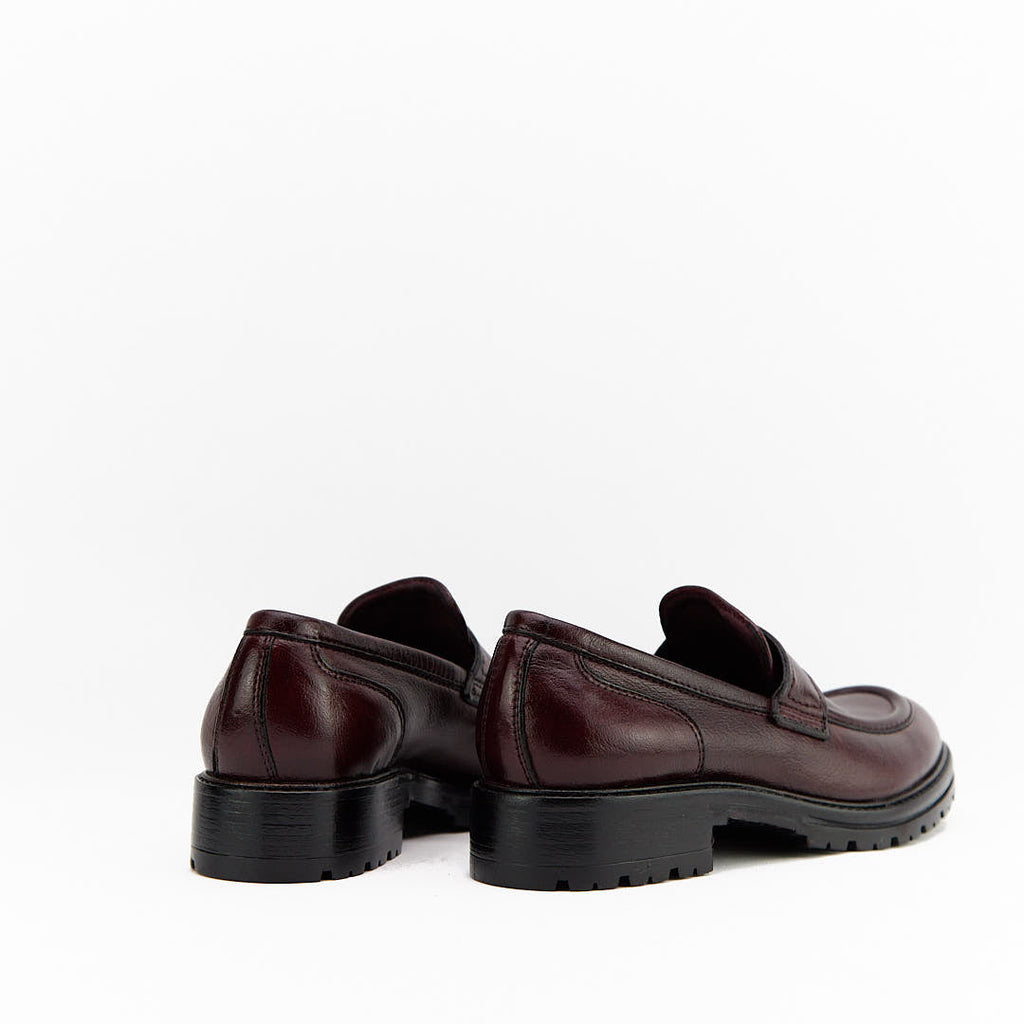 AZER - Mocassino Donna in Pelle di Bufalo Tinto in Capo - HUNDRED100® - HUNDRED100