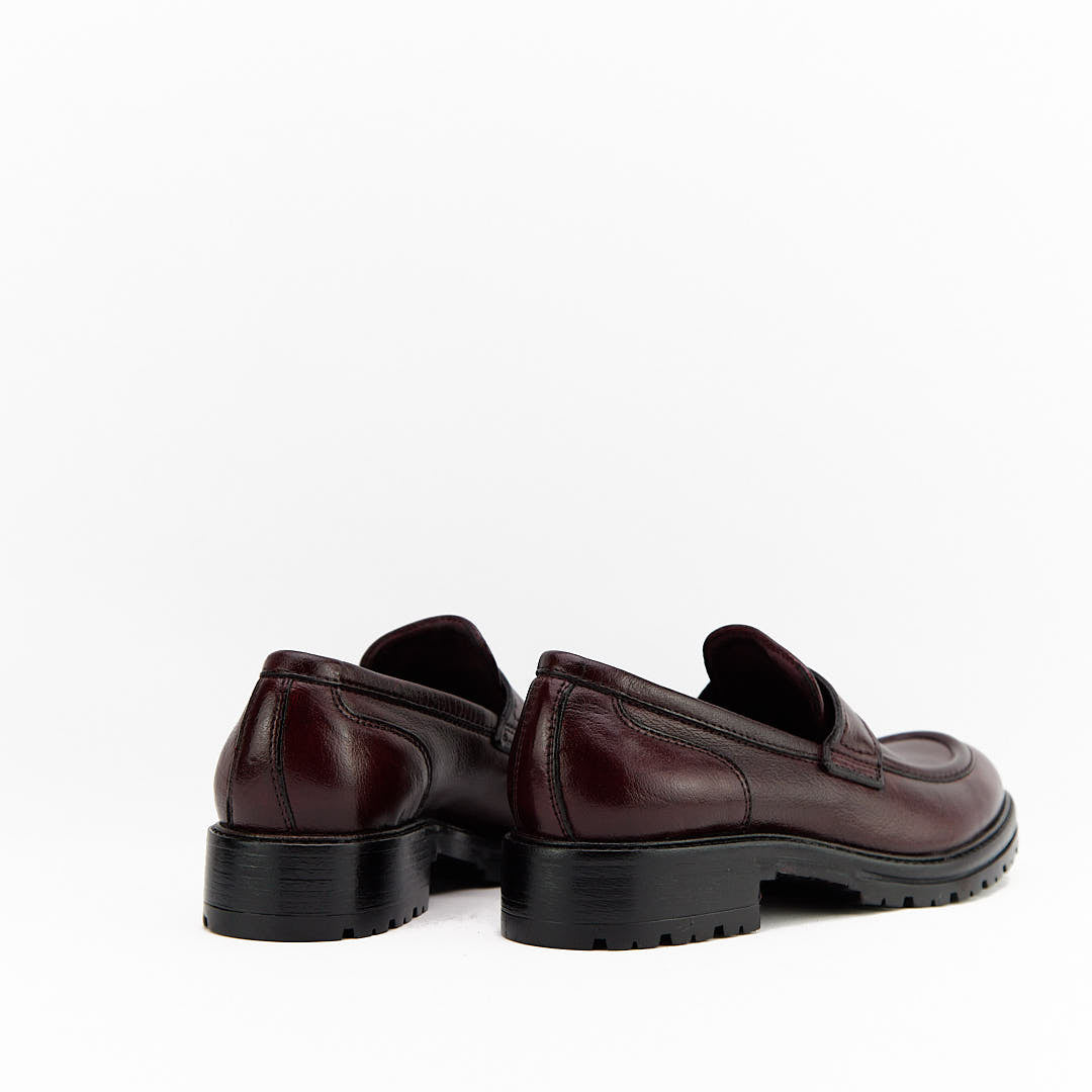 AZER - Mocassino Donna in Pelle di Bufalo Tinto in Capo - HUNDRED100® - HUNDRED100