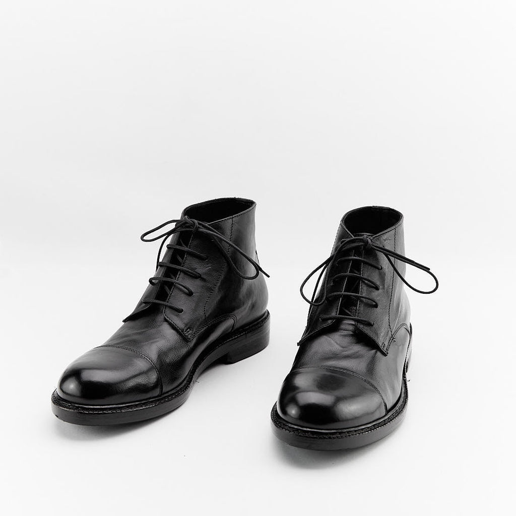 CRUISER - Stivaletto Stringato Uomo in Pelle di Vitello - HUNDRED100® - HUNDRED100