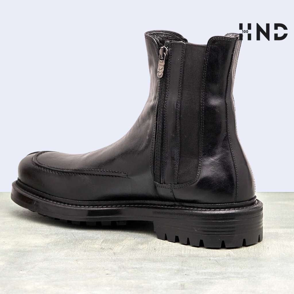 FLAVIO - Stivaletto con Zip Uomo - HUNDRED100® - HUNDRED100