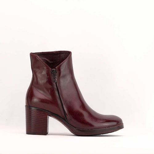 HELEN BORDEAUX - Stivaletto con Zip Donna - HUNDRED100® - HUNDRED100