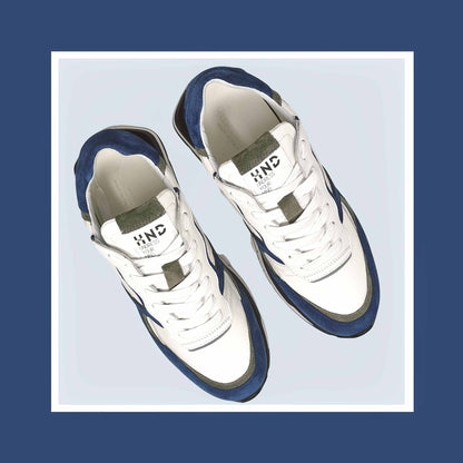 HND02 - Leather Sneaker Uomo - HUNDRED100® - HUNDRED100