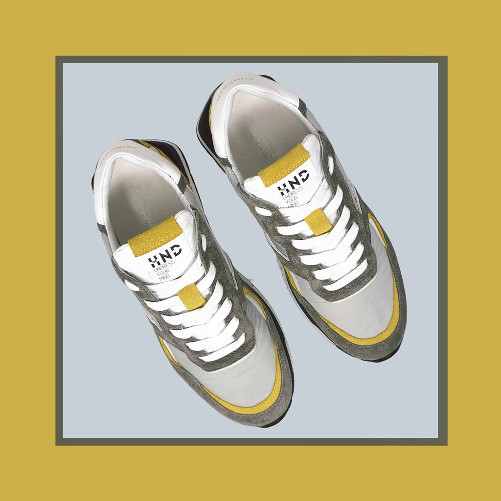 HND03 - Leather Sneaker Uomo - HUNDRED100® - HUNDRED100