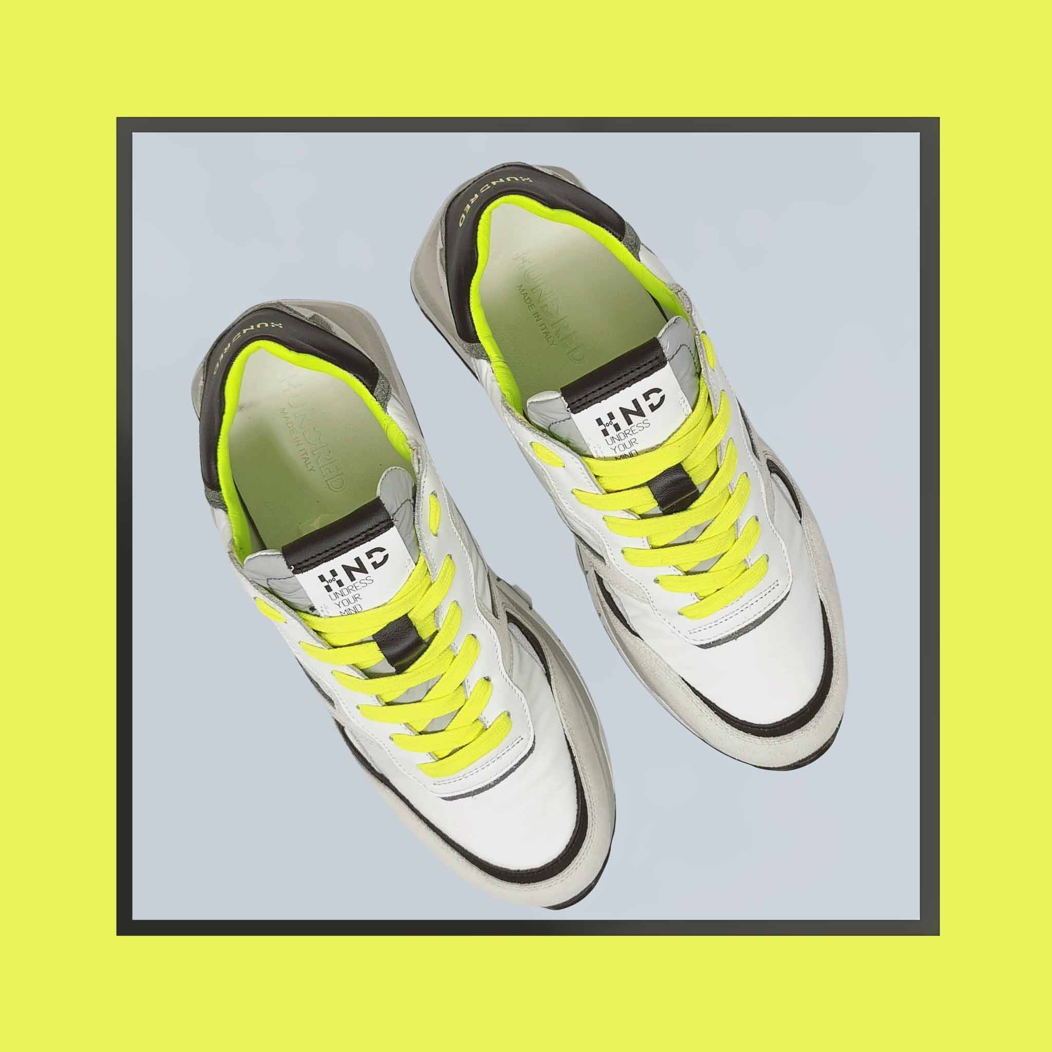 HND04 - Leather Sneaker Uomo - HUNDRED100® - HUNDRED100