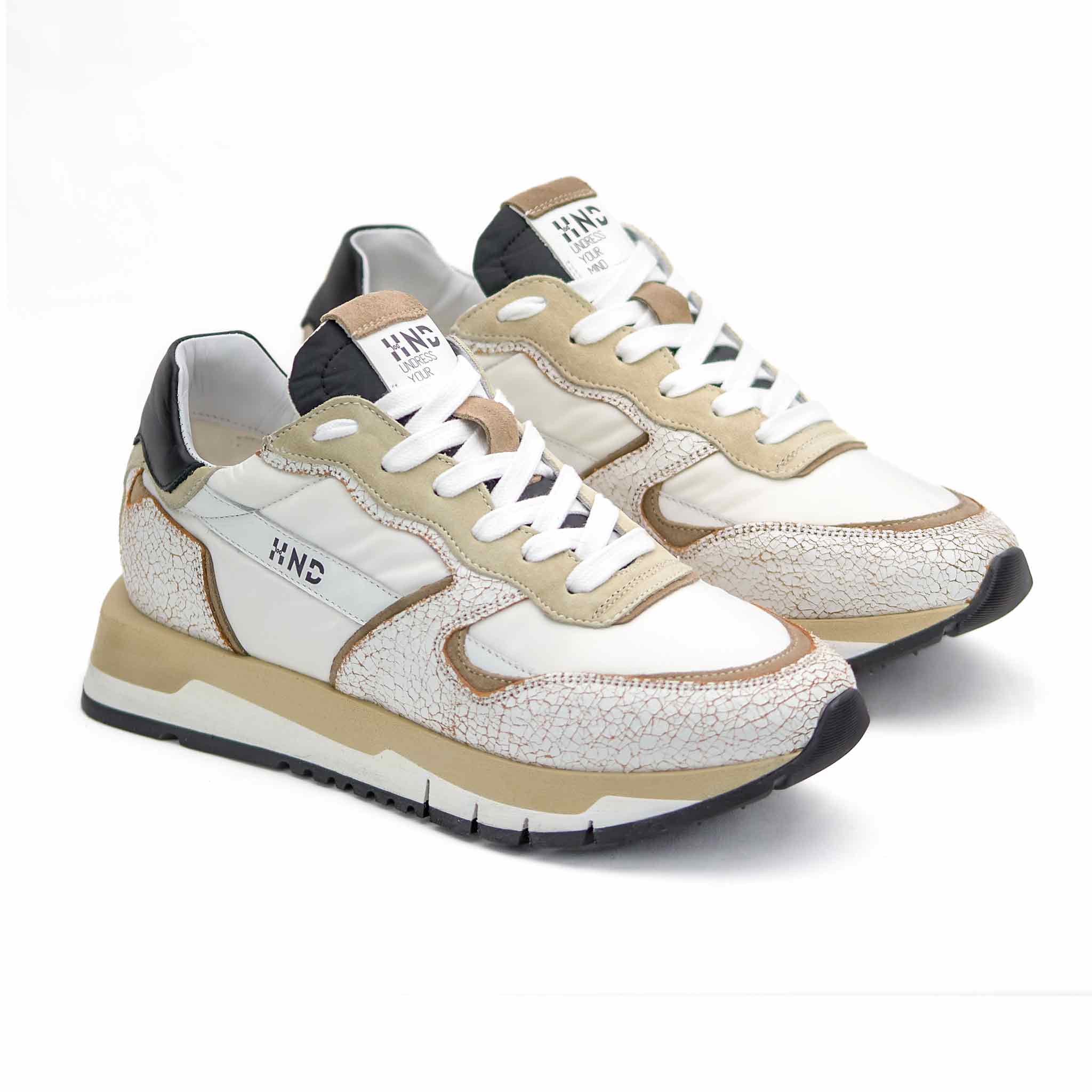 HND06 - Leather Sneaker Uomo - HUNDRED100® - HUNDRED100