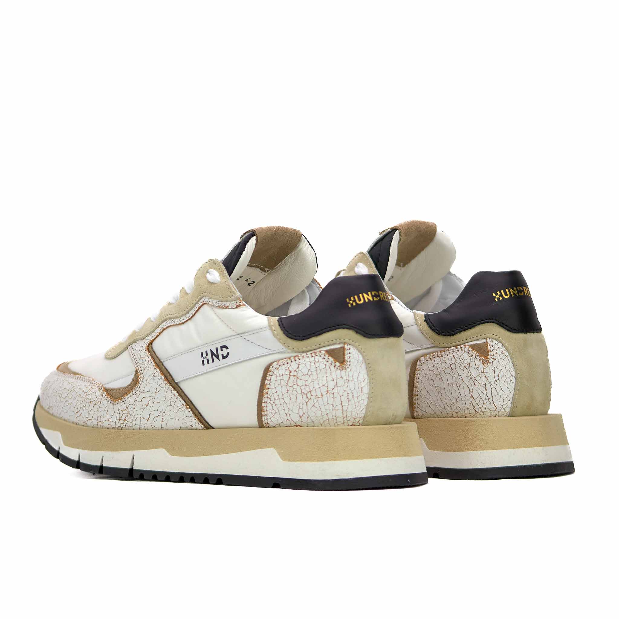 HND06 - Leather Sneaker Uomo - HUNDRED100® - HUNDRED100