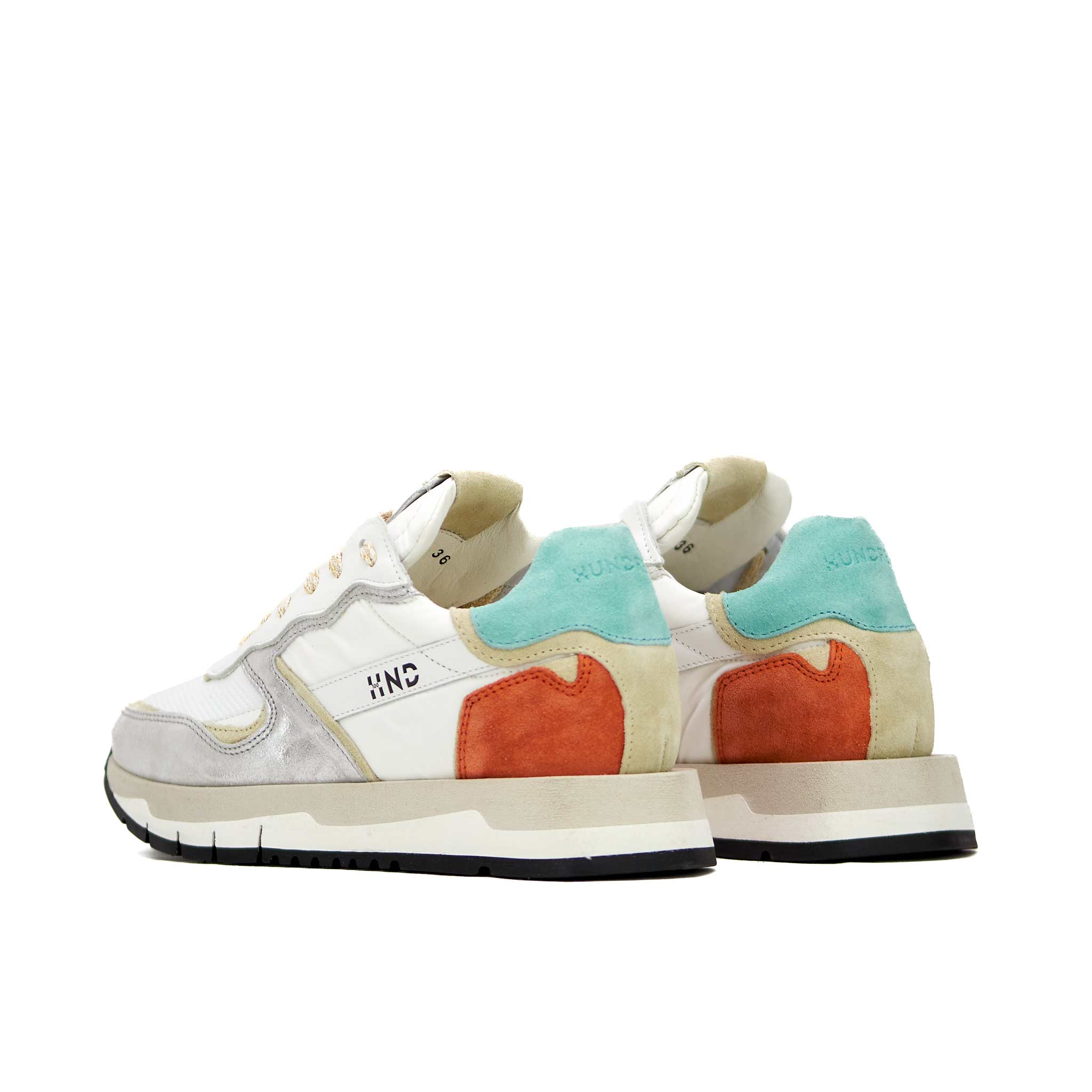 HND12 - Leather Sneaker Donna - HUNDRED100® - HUNDRED100