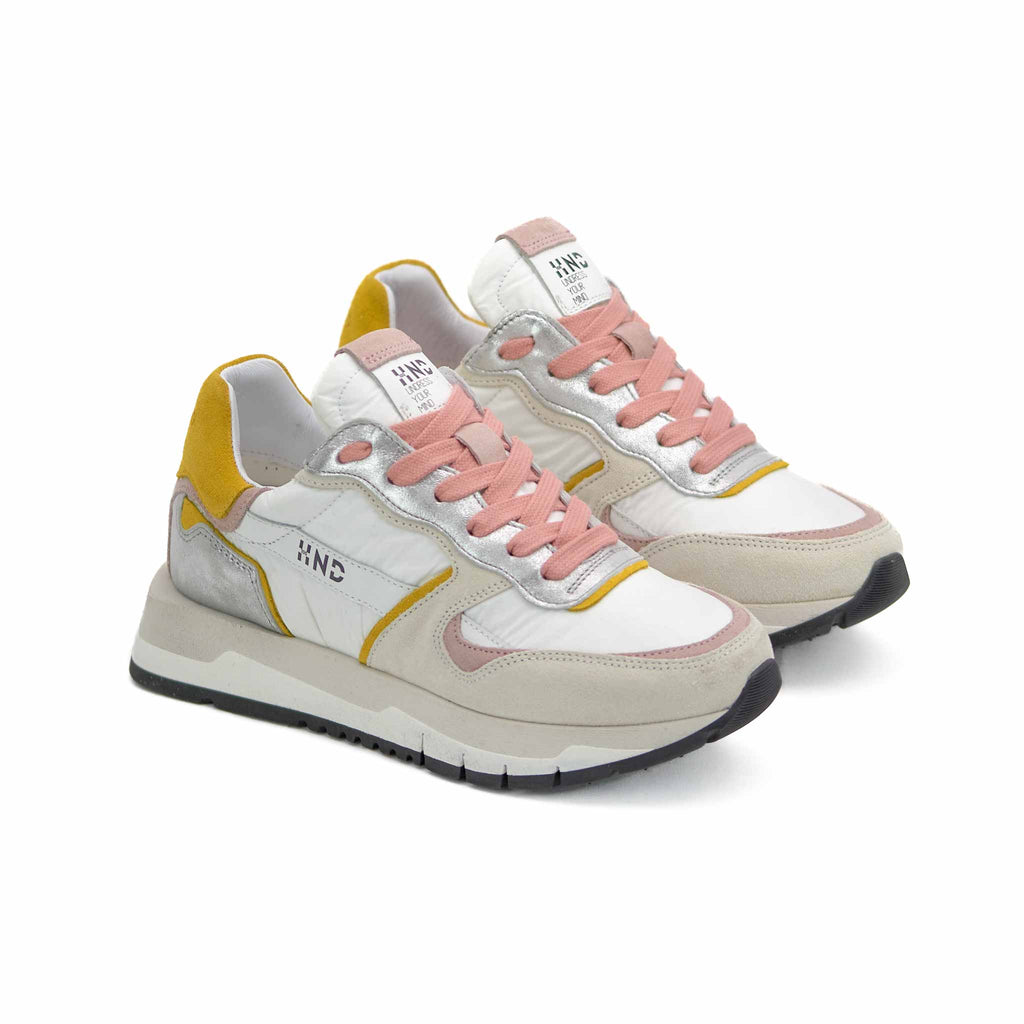HND13 - Leather Sneaker Donna - HUNDRED100® - HUNDRED100