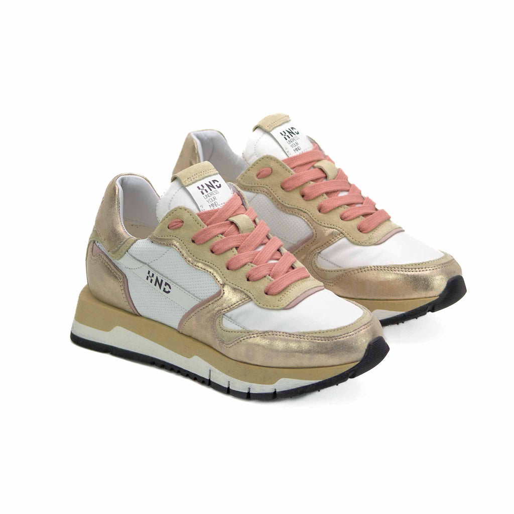 HND16 - Leather Sneaker Donna - HUNDRED100® - HUNDRED100
