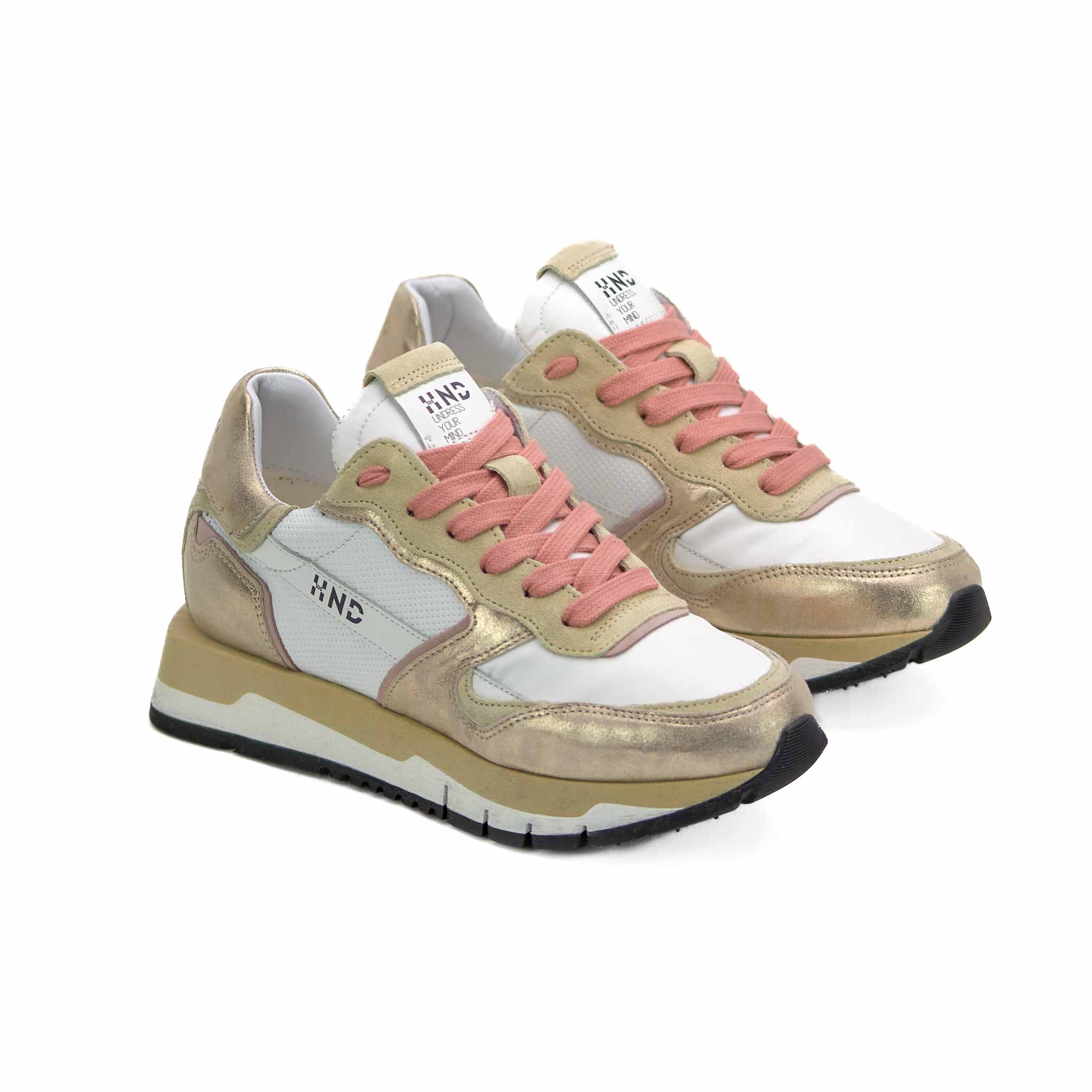 HND16 - Leather Sneaker Donna - HUNDRED100® - HUNDRED100