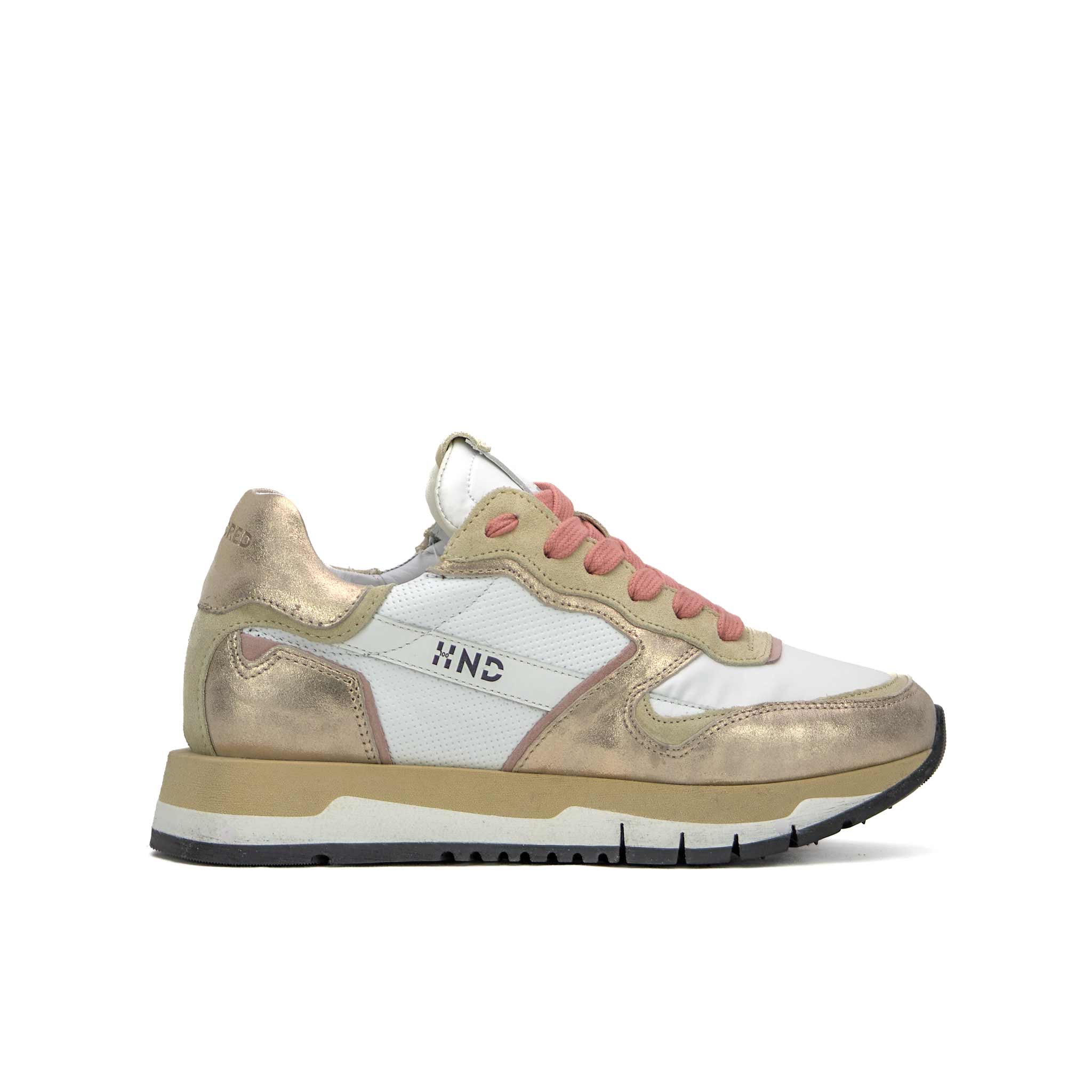 HND16 - Leather Sneaker Donna - HUNDRED100® - HUNDRED100