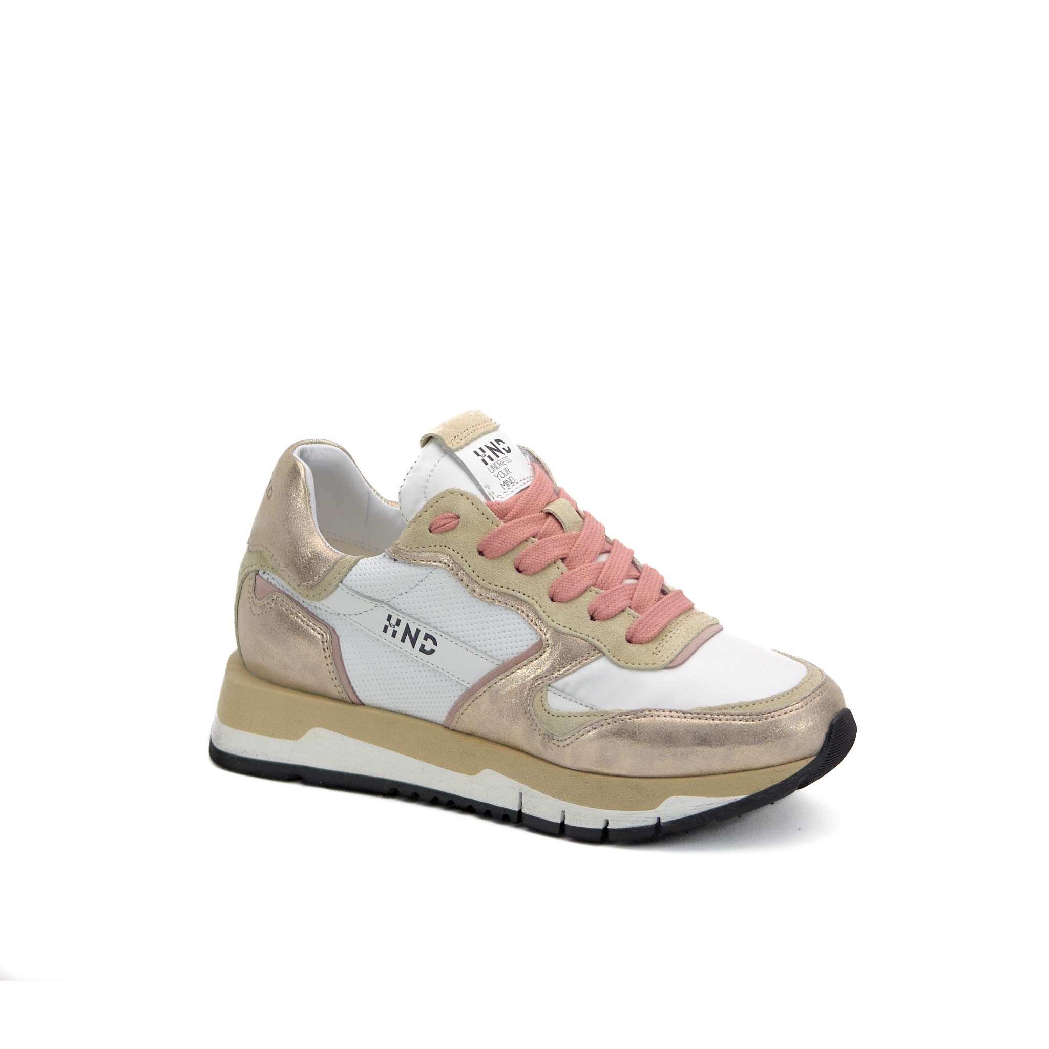 HND16 - Leather Sneaker Donna - HUNDRED100® - HUNDRED100