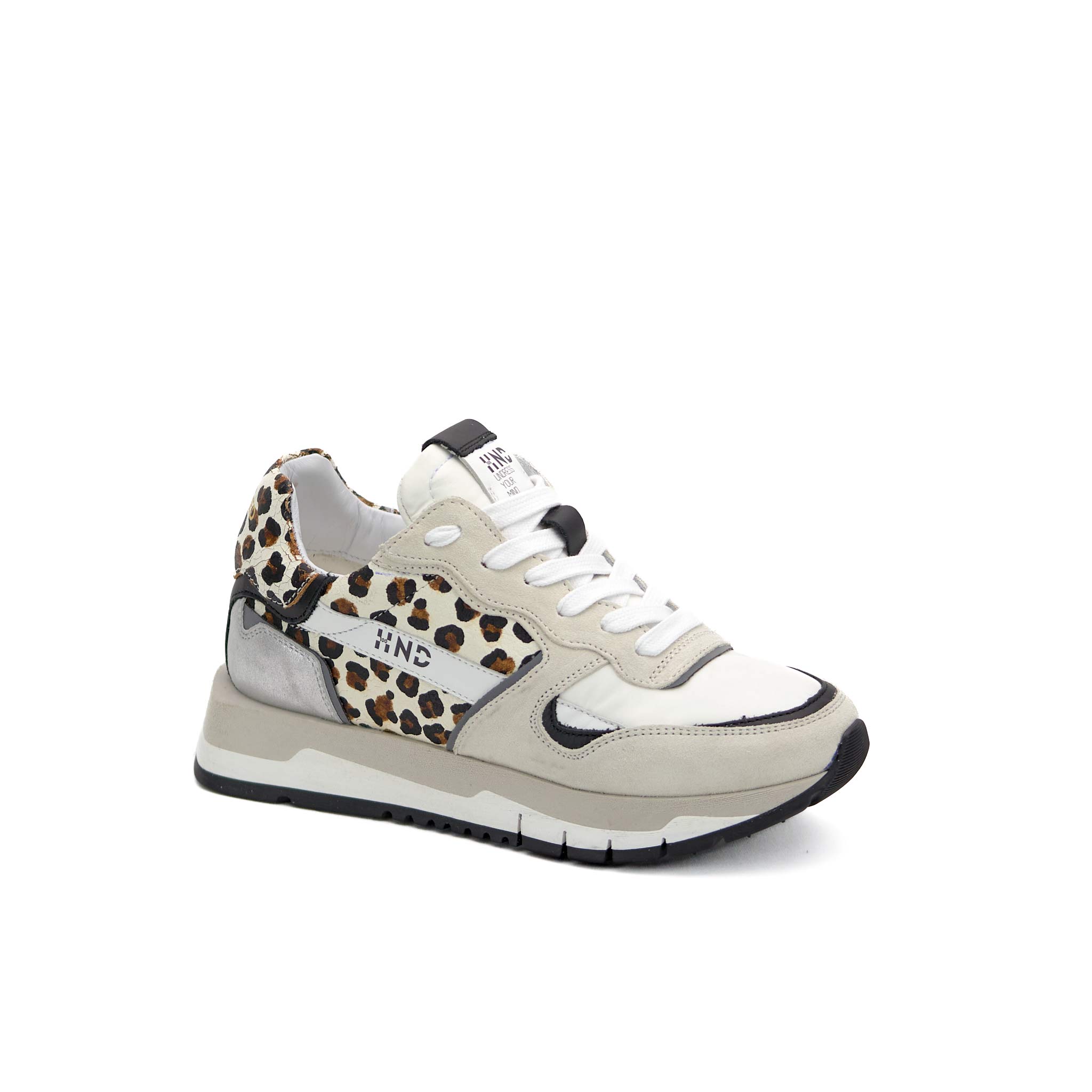 HND19 - Leather Sneaker Donna - HUNDRED100® - HUNDRED100
