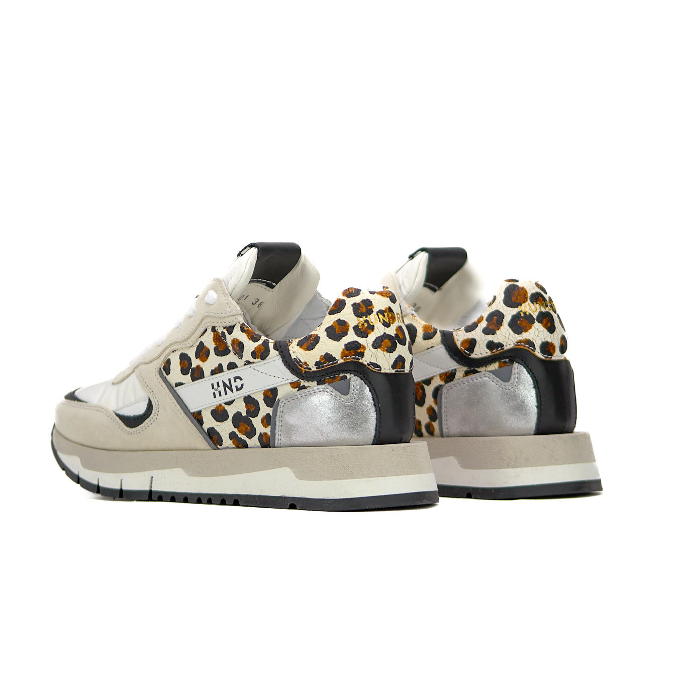 HND19 - Leather Sneaker Donna - HUNDRED100® - HUNDRED100