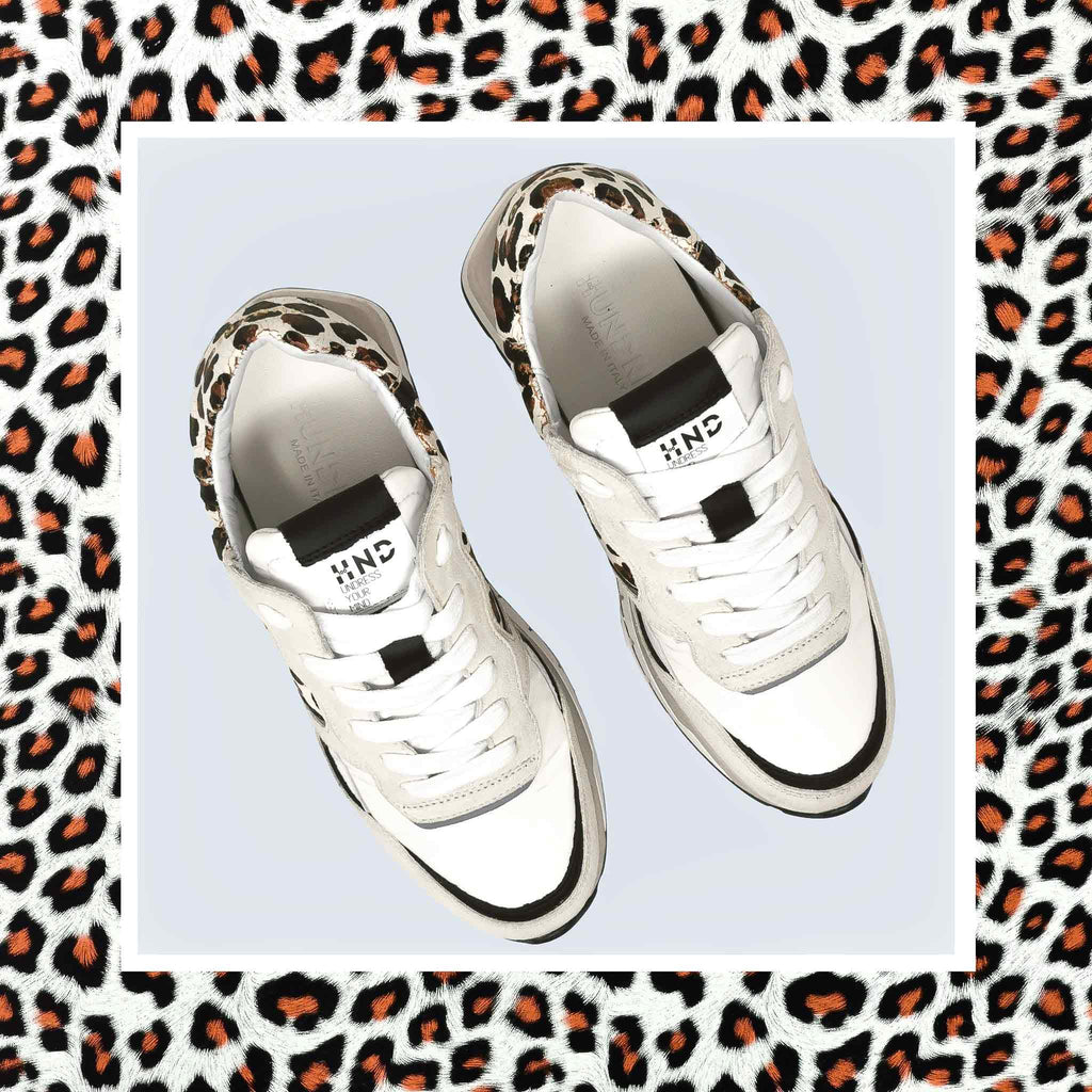 HND19 - Leather Sneaker Donna - HUNDRED100® - HUNDRED100