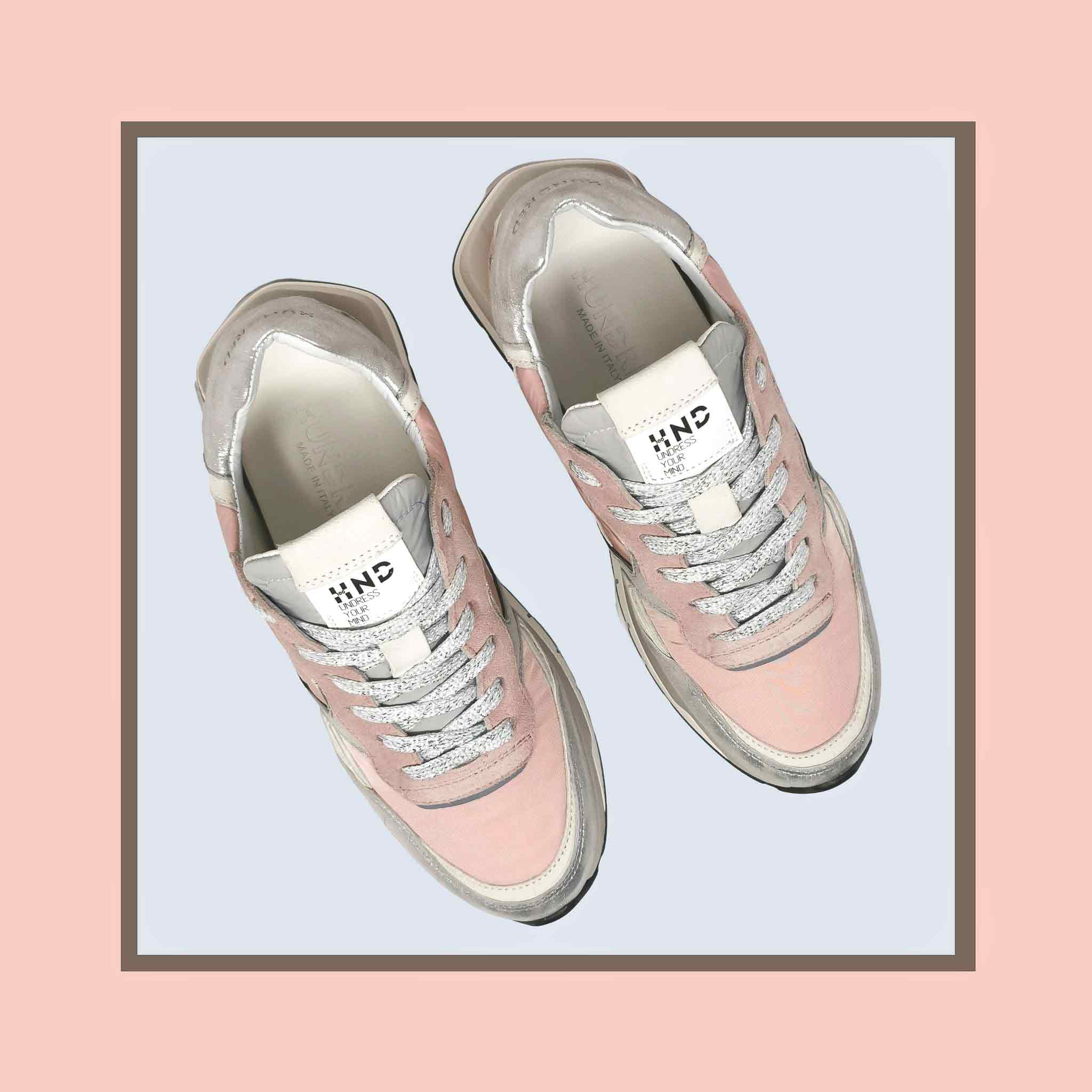 HND21 - Leather Sneaker Donna - HUNDRED100® - HUNDRED100
